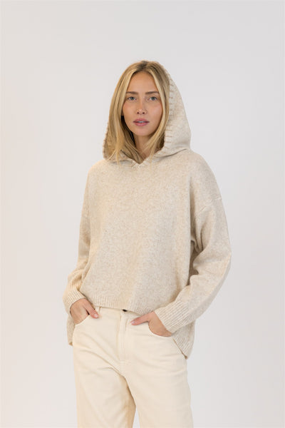 Lyla+Luxe Top - Penny Pullover - Beige /Camel