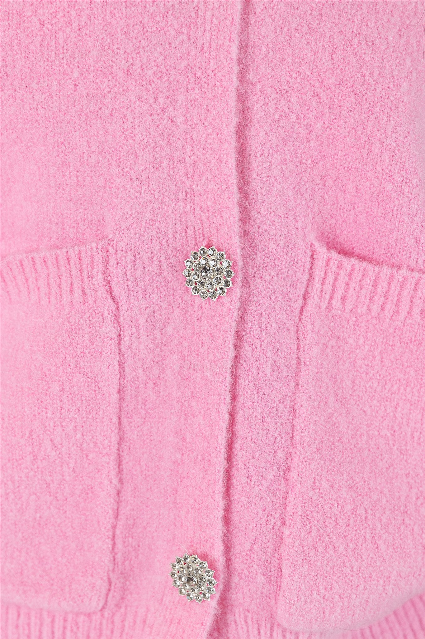 Lyla+Luxe Top - Stella Sparkle Cardigan - Pink