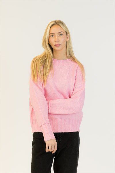 Lyla+Luxe Top - Tanya Crew - Candy