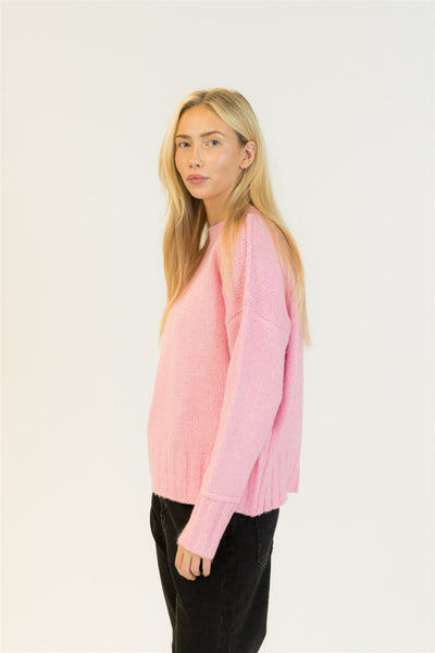 Lyla+Luxe Top - Tanya Crew - Candy