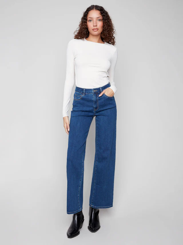 Charlie B Jean - Chloe Wide Leg - Indigo