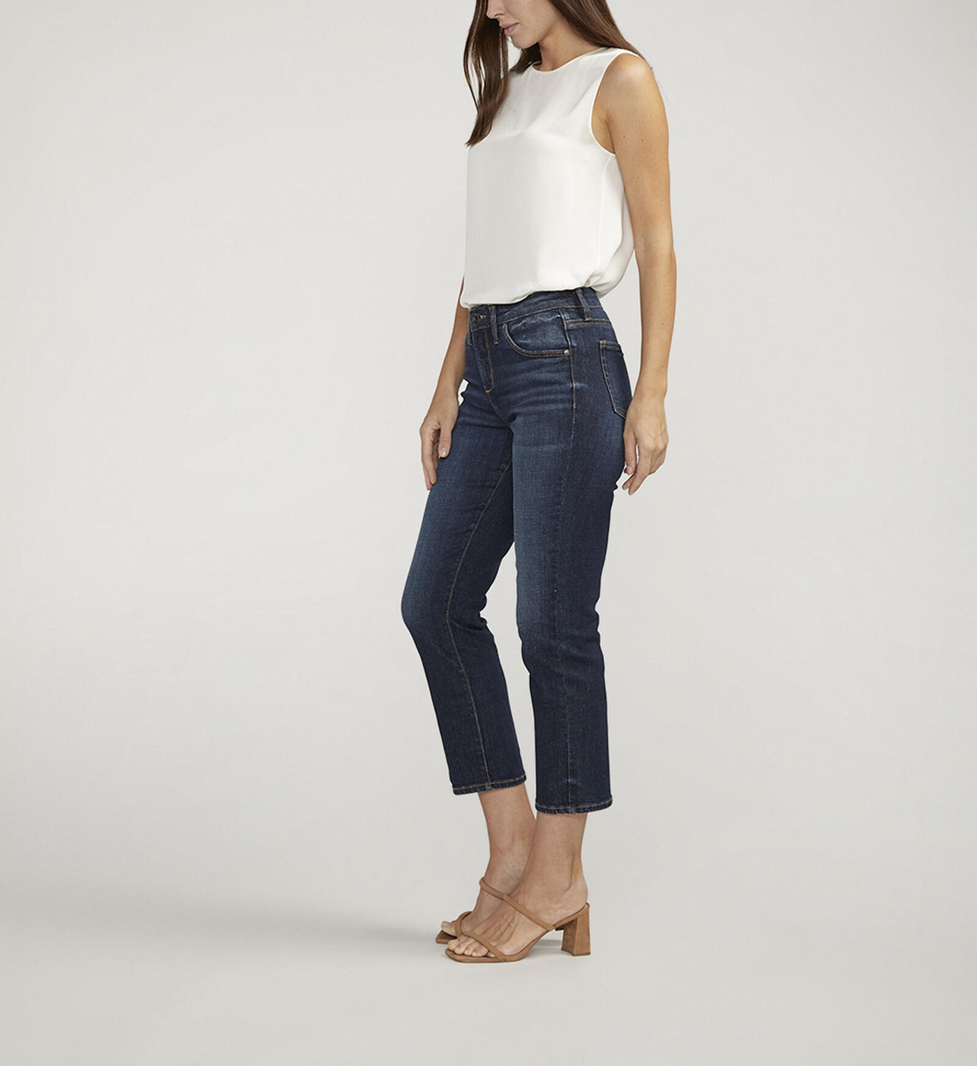 Jag Jeans - Ruby Straight Crop - Canyon Blue