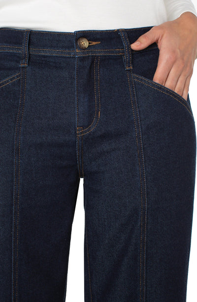 Liverpool Jeans - Wide Leg Trouser - Indigo Rinse