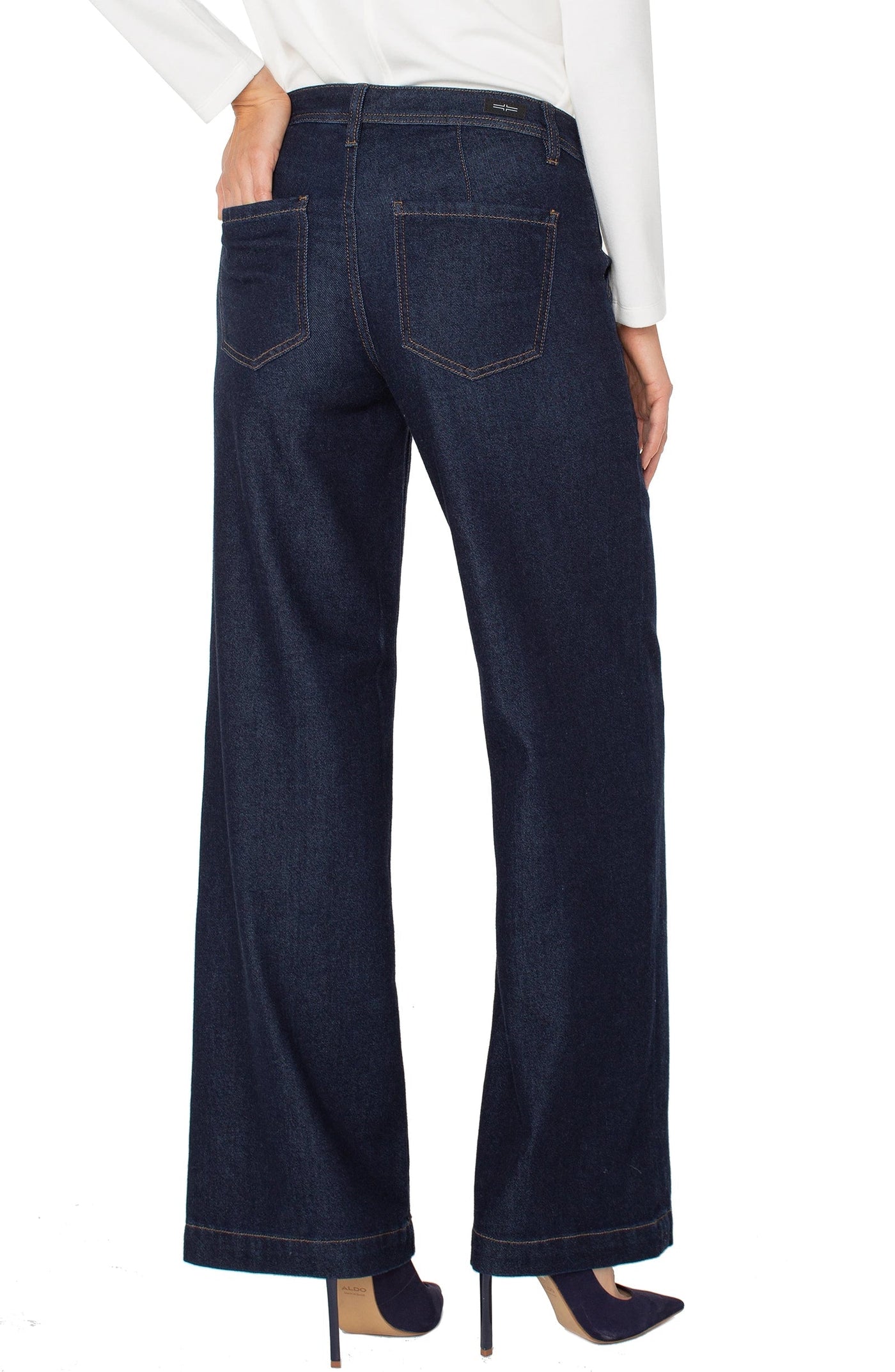 Liverpool Jeans - Wide Leg Trouser - Indigo Rinse
