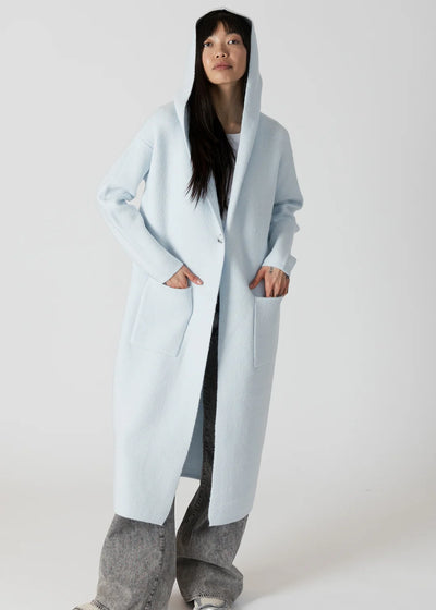 Lyla+Luxe - Jiminy Hooded Coat - Powder