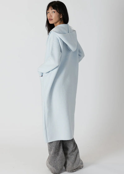 Lyla+Luxe - Jiminy Hooded Coat - Powder