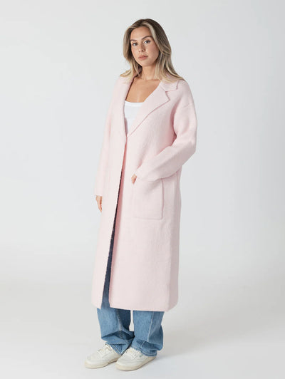 Lyla+Luxe Top - Jimmi Long Coat - Pink