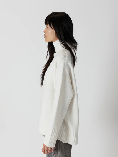 Lyla+Luxe Top - Oliver Luxe Sweater - Off White