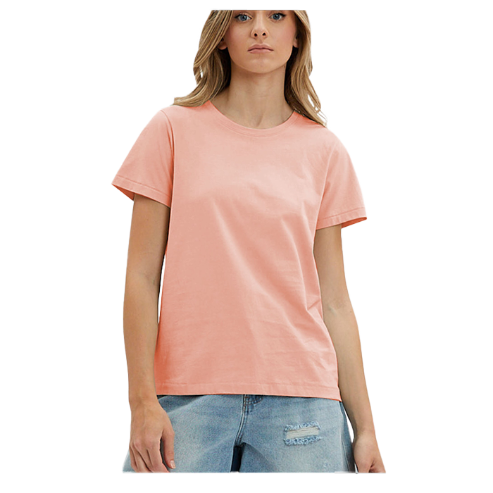 Point Zero Top - Crew Neck Tee - Pink