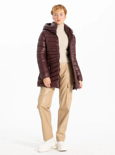 Point Zero Coat - Galicia Mid Weight - Merlot