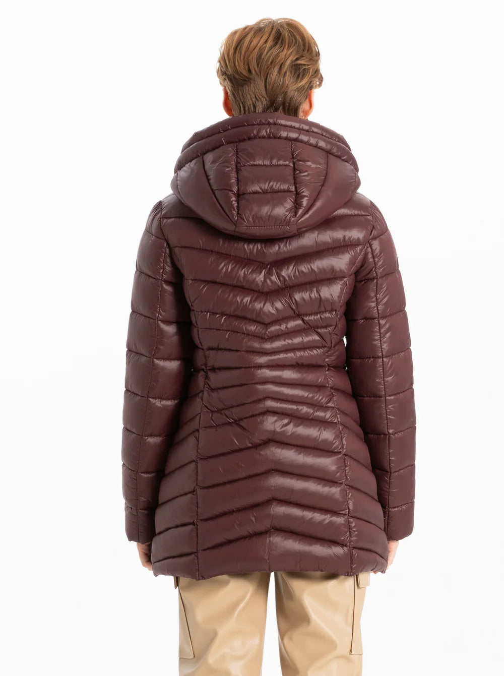 Point Zero Coat - Galicia Mid Weight - Merlot