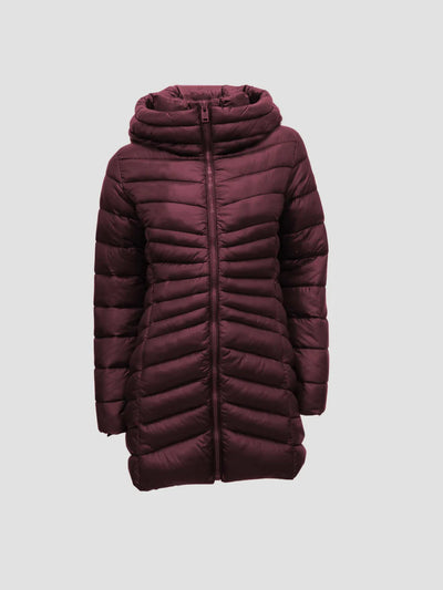 Point Zero Coat - Galicia Mid Weight - Merlot