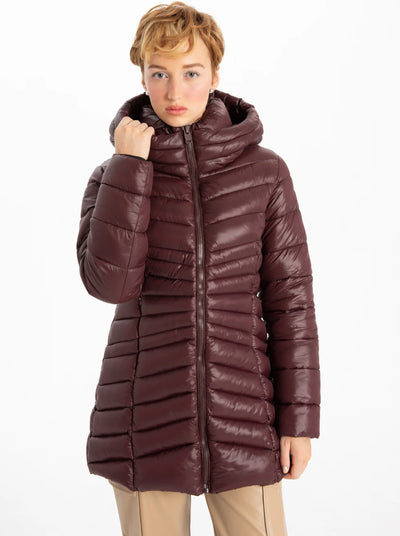 Point Zero Coat - Galicia Mid Weight - Merlot