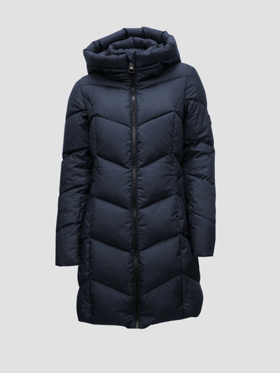 Point Zero Coat - Long Puffer - Navy 8368605