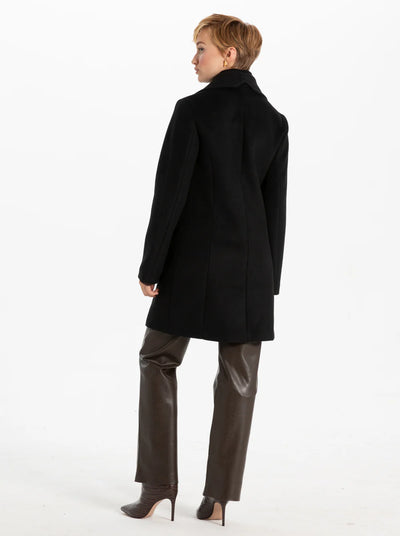 Point Zero Coat - Serena Melton - Black