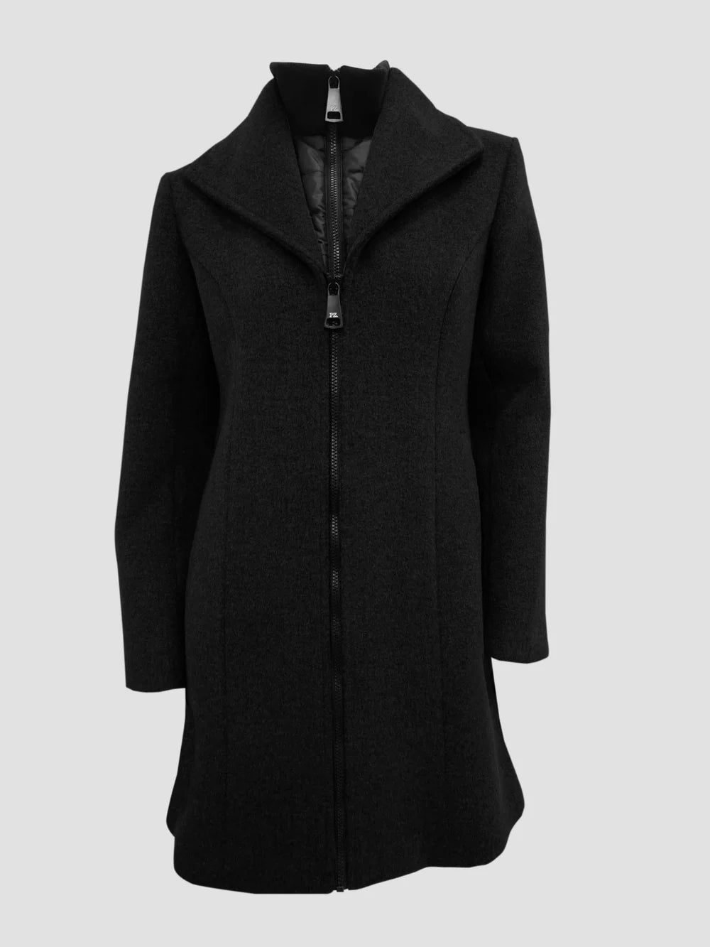 Point Zero Coat - Serena Melton - Black