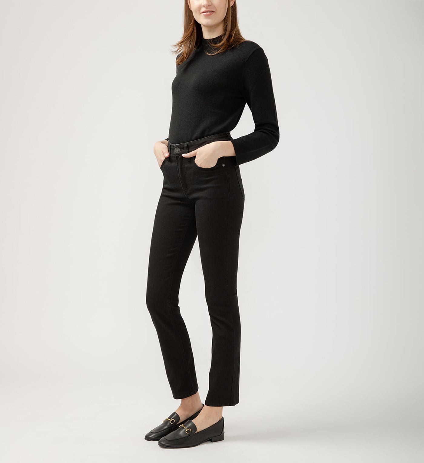 Silver Jeans - Avery Straight - Black