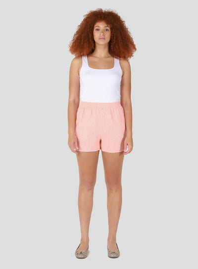 Dex Shorts - Pull On - Peach
