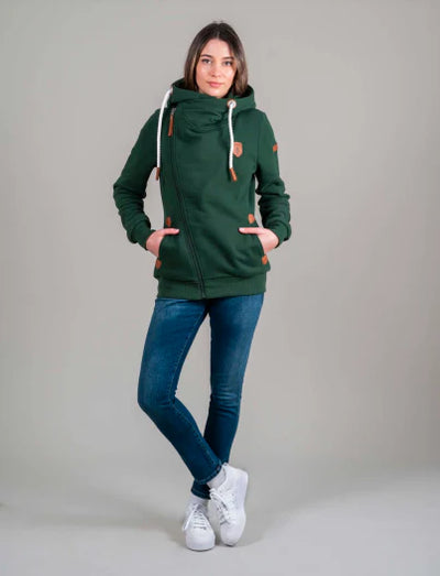 Wanakome Top - Athena Hoodie -  Forest