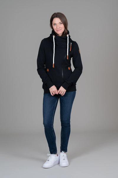 Wanakome Top - Hestia Hoodie - Black