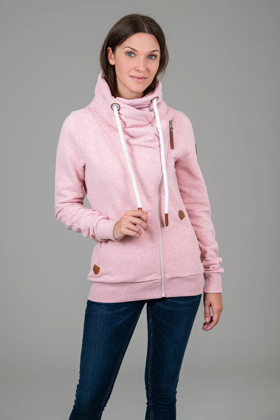 Wanakome Top - Hestia Hoodie - Heather Pink