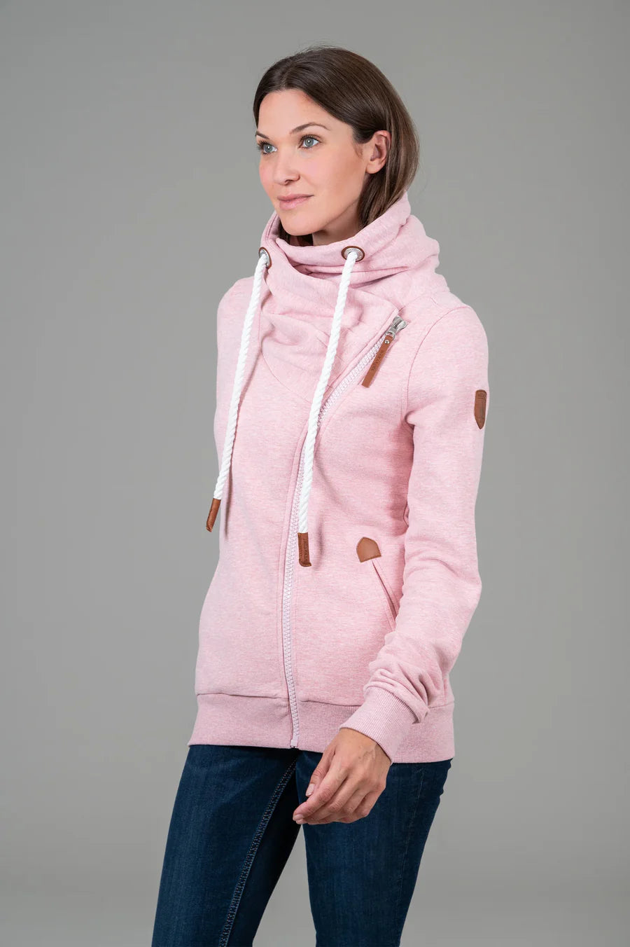 Wanakome Top - Hestia Hoodie - Heather Pink
