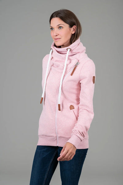 Wanakome Top - Hestia Hoodie - Heather Pink