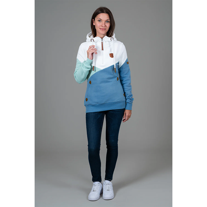 Wanakome Top - ROXY Hoodie - Indigo Fade