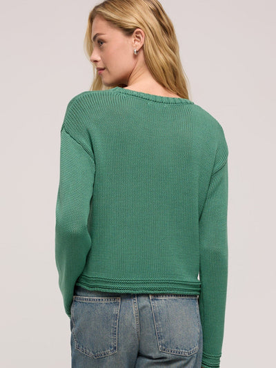 Z Supply Top - Emerson Sweater - Botanical Green