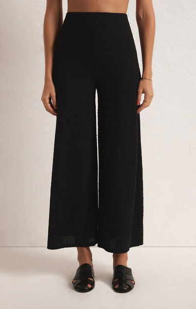 Z Supply Pant - Billie Wide Leg - Black