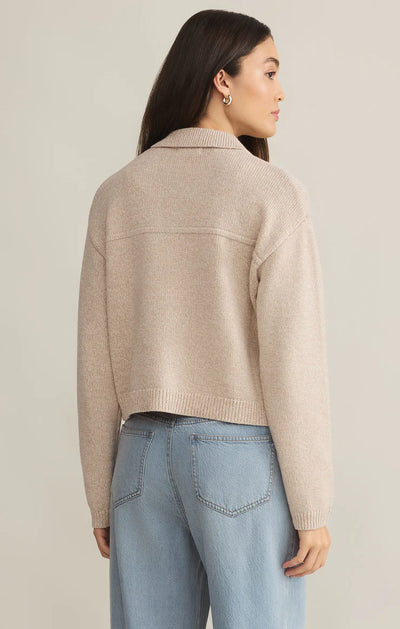 Z Supply Jacket - Sweater Knit - Parchment