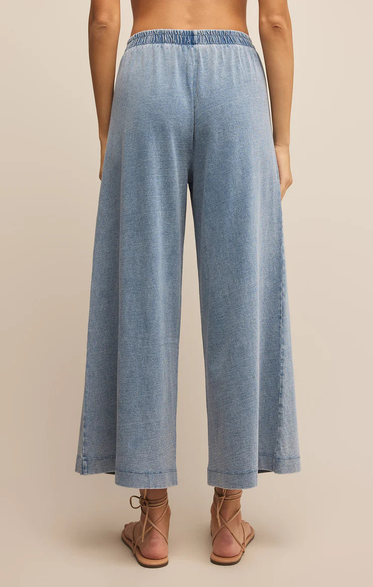 Z Supply Pant - Scout Jersey Denim - Med. Indigo