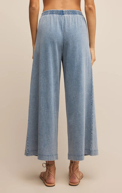 Z Supply Pant - Scout Jersey Denim - Med. Indigo