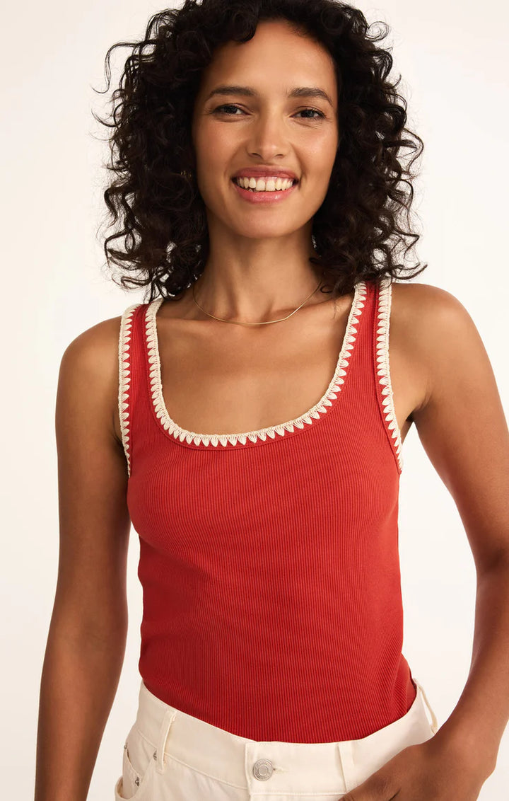 【MIDAS】 Red Python Tank Top zsupply_ZT252706_Cabanared2_72
