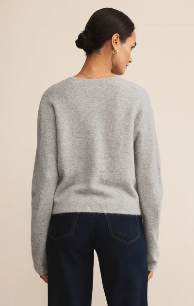 Z Supply Top - Medina Cardigan - Grey