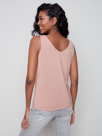 Charlie B Top - Reversible Tank - Nougat