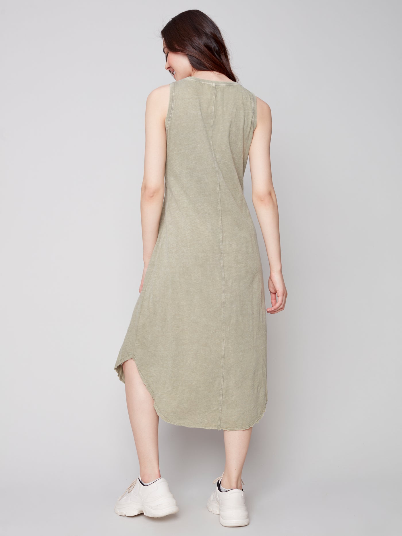 Charlie B Dress - Sleeveless V - Celadon