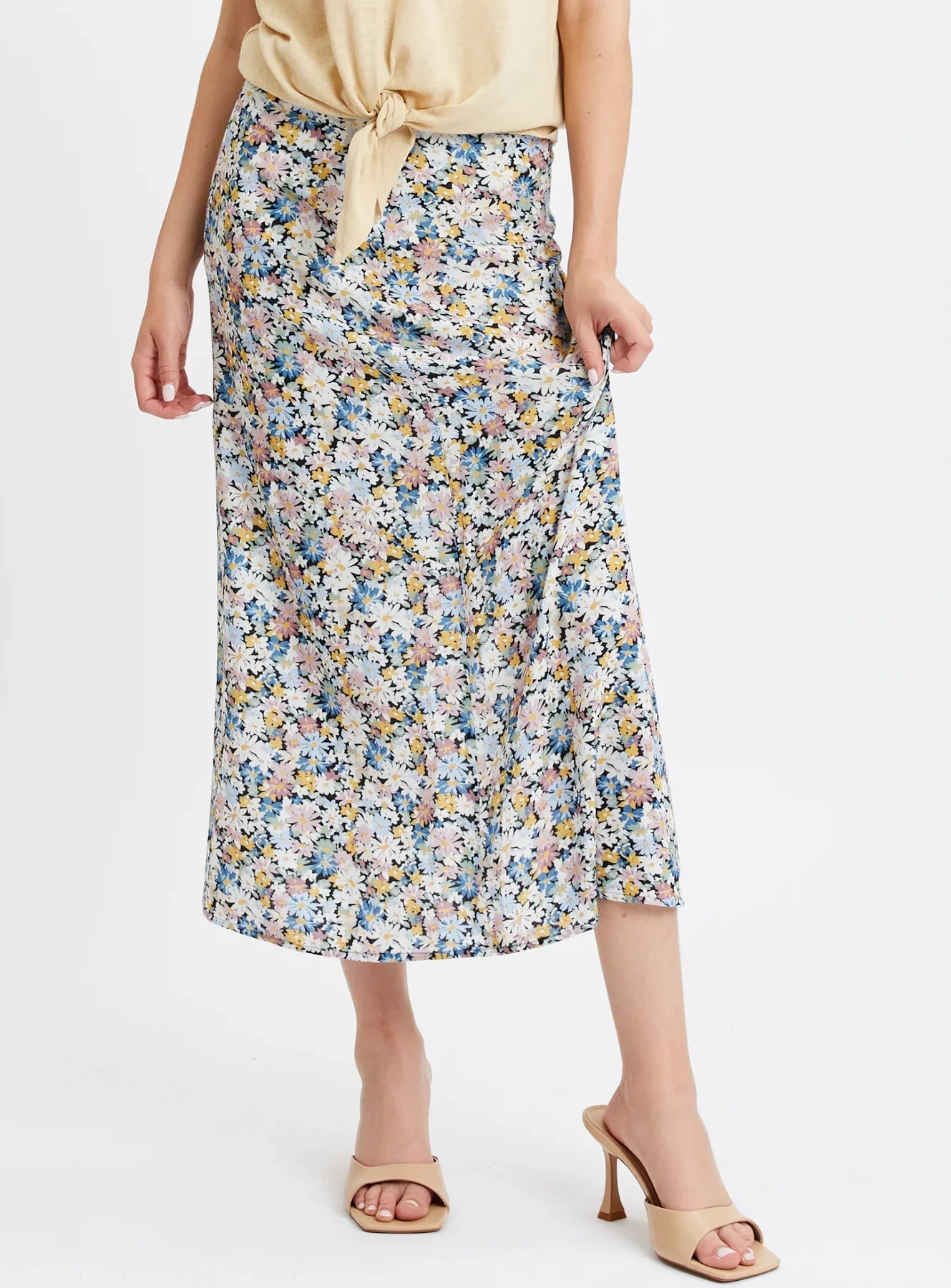 Point Zero Skirt - Long Floral - Bloom 8060012